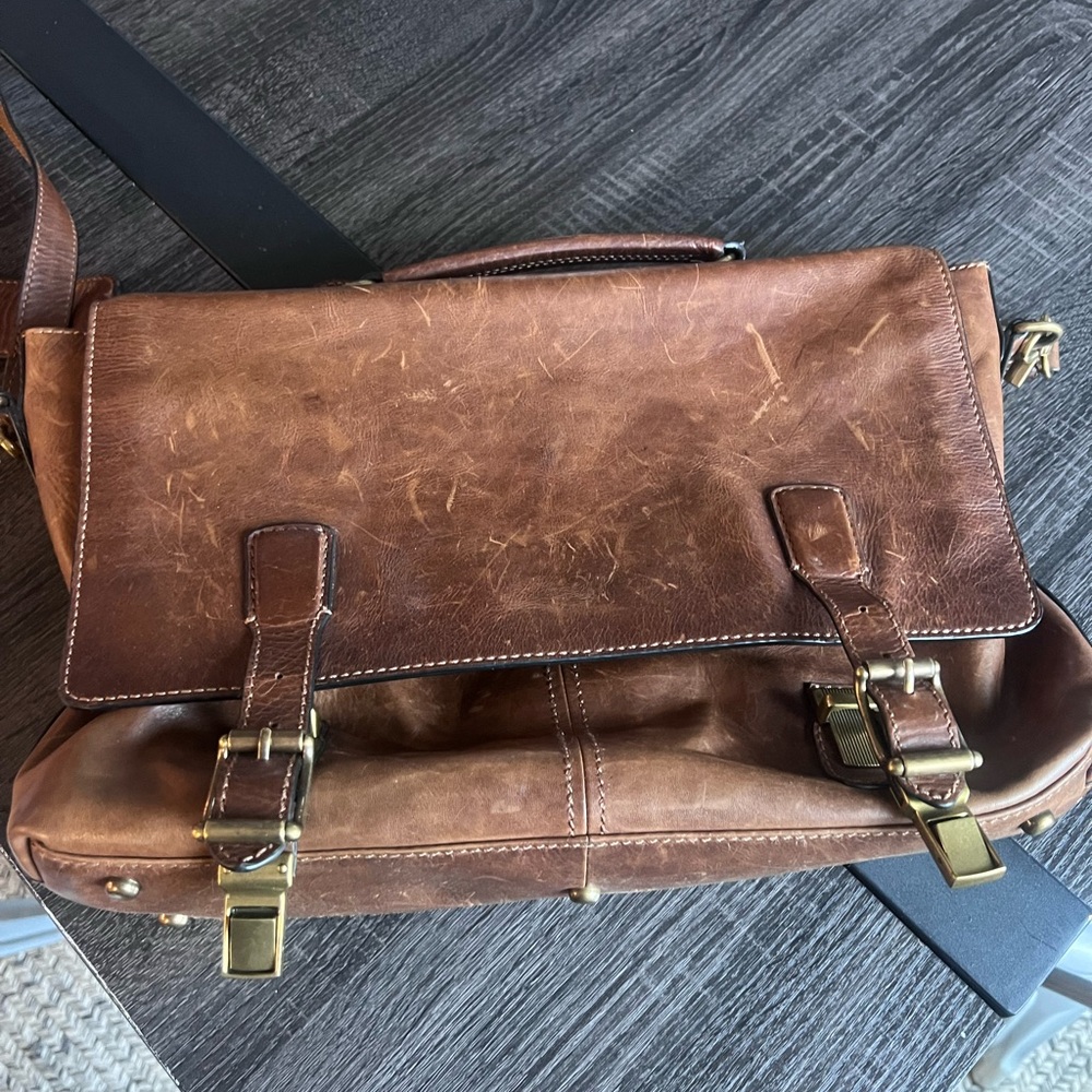 Brown Frye Leather Men's Bag